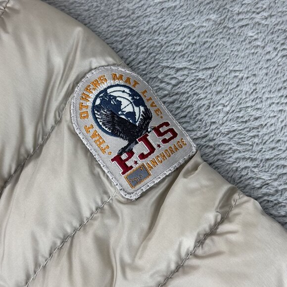 PARAJUMPERS Hollywood Down Puffer Jacket PJS Womens XS Hooded Lightweight Coat - Picture 4 of 12